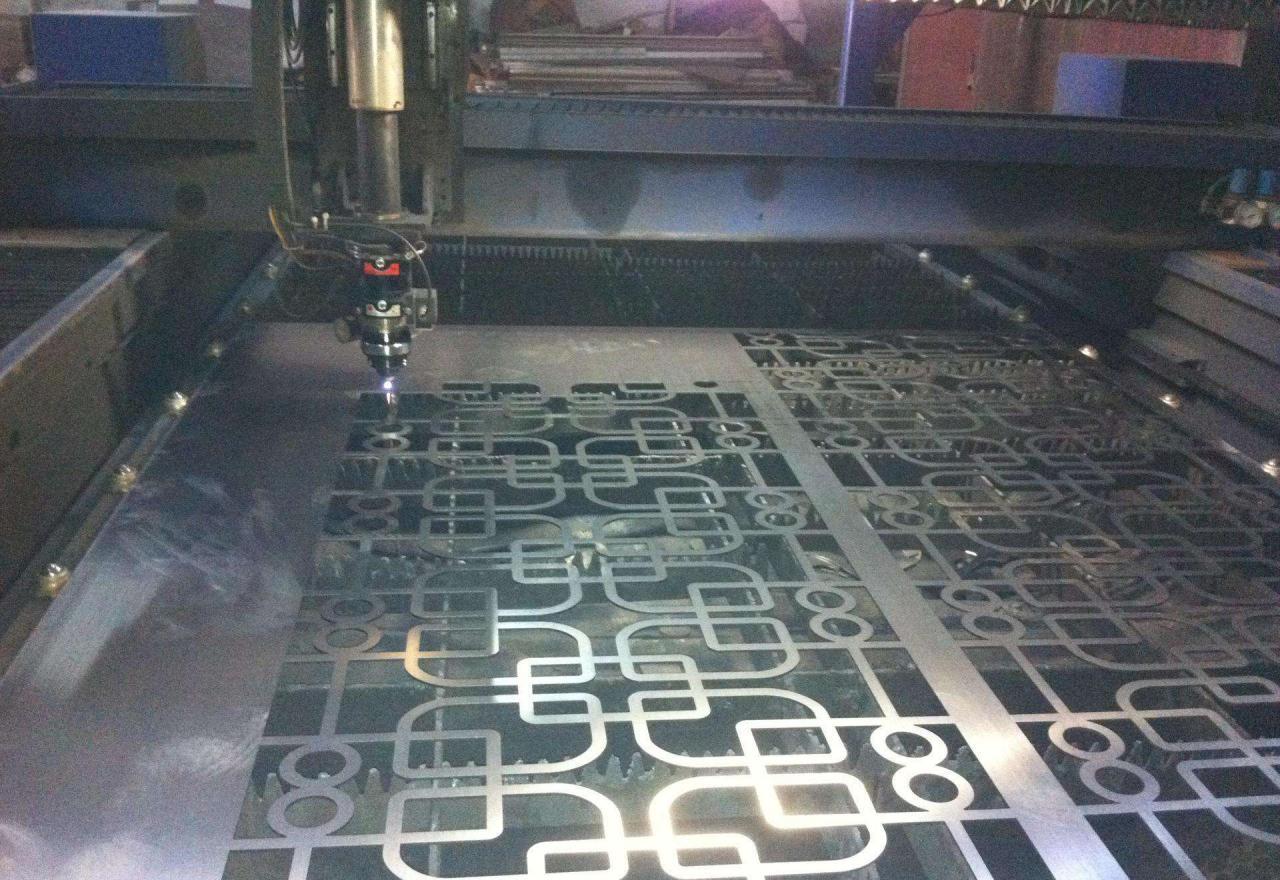 清水河激光加工